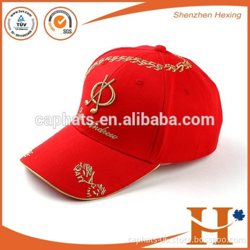 High Quality Promotional Heavy Brush Cotton Baseball Cap With Logo Embroidery